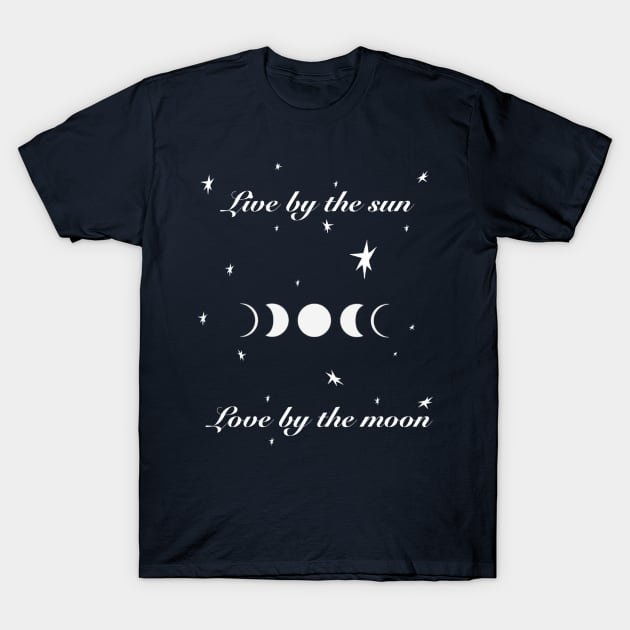 Moon cycle T-Shirt by bowtie_fighter